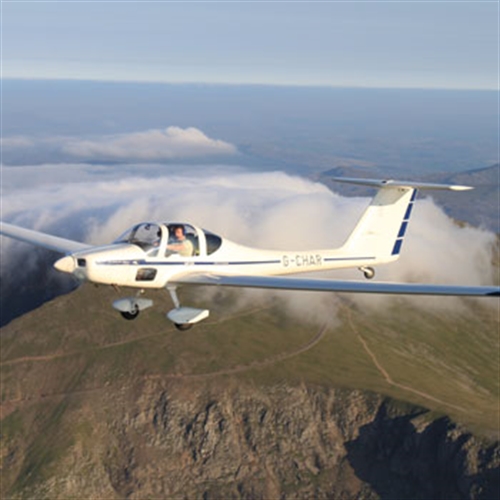 Plane with clouds Plane with clouds